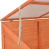 vidaXL Serra da giardino in legno 180x57x62 cm Anteprima dell’immagine prodotto 11
