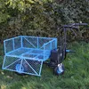 Elektrische Schubkarre mit flacher Gittermulde bis 230 kg Produktbild-Vorschau 4