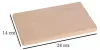 Raňajková tabuľa 24 cm x 14 cm obdĺžniková dekupáž Náhľad obrázku produktu 2