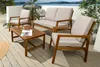 riess-ambiente Outdoor Garten-Sitzgruppe BALI 110cm natur Produktbild-Vorschau 2