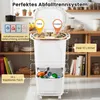 COSTWAY Cestino della spazzatura da cucina, sistema di Anteprima dell’immagine prodotto 6