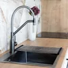 Dřezová baterie chrom/černá s flexibilní výpustí Colina Náhled obrázku produktu 4