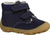 A single blue winter boot with tan sole and white trim, shown from the side. Produktbild-Vorschau