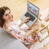SONGMICS Tavolino per laptop Tavolino da letto regolabile Anteprima dell’immagine prodotto 2