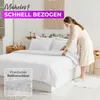 EllaTex Renforcé Bettwäsche 200x200 + 2x 80x80 cm Baumwolle Produktbild-Vorschau 4