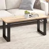 vidaXL Blat 110x40x2,5 cm prostokątny z litego drewna Podgląd zdjęcia produktu 2
