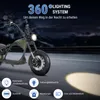 M1P E-Chopper Elektro-Kleinkraftrad 45 km/h, 2000W, 60V Produktbild-Vorschau 4