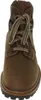 A close-up, front-facing view of a brown leather boot. Anteprima dell’immagine prodotto