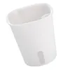 A white self-watering planter pot is shown against a white background. Produktbild-Vorschau