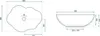 Lavabo Da Appoggio Rea Pearl Warm  Beige Anteprima dell’immagine prodotto 8