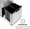 Klarstein Touchless Mülleimer Sensor-Mülleimer, 72 Liter Produktbild-Vorschau 5