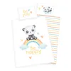 Detská posteľná bielizeň Panda Rainbow 100x135cm 40x60cm Náhľad obrázku produktu 11