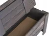 STOLMAK Záhradný drevený box 111 l 71x54x29 cm sivý, Náhľad obrázku produktu 6