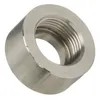 A close-up, angled view of a metal threaded adapter. Anteprima dell’immagine prodotto