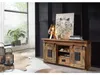 home24 Sideboard - Mango Massiv / Eisen - Mango / Schwarz Produktbild-Vorschau 2