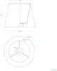 Lampenschirm aus Stoff Mindah Hellbraun Produktbild-Vorschau 5