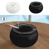 Sturmaschenbecher 2er Set Ø 11,5cm Keramik weiß schwarz Produktbild-Vorschau 2