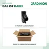 Jardinion Regenwasserfilter, Fallrohr Laubabscheider Produktbild-Vorschau 6
