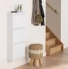 Metalowa szafka na buty 3 drzwi - 50 x 15 x 103 cm - Podgląd zdjęcia produktu 7
