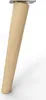 4x sossai Holzfüße rund - schräge Ausführung 25cm Buche Produktbild-Vorschau 4