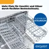 Exquisit Geschirrspüler GSP5508-030D weiss | Spülmaschine Produktbild-Vorschau 8