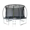 A KETTLER outdoor trampoline with a safety net and ladder. Produktbild-Vorschau