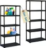 2er Set Steckregal Kunststoff Standregal Vorratsregal Produktbild-Vorschau 1