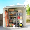 Outsunny Metall Gerätehaus 3,5 m², Hoher Abschließbar Produktbild-Vorschau 9
