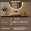 S'AFIELINA Badspiegel mit Beleuchtung 60x80 cm, LED Produktbild-Vorschau 8