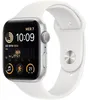 Apple Watch SE 44mm Alu silber/Sport weiß Produktbild-Vorschau 1