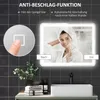 HOMCOM Badspiegel, 70 x 90 cm LED Badezimmerspiegel mit 3 Produktbild-Vorschau 6