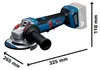Akumulátorová úhlová bruska Bosch GWS 18V-11 PS 18 V 125 mm Náhled obrázku produktu 6