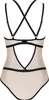 Nudelia Body voyant - Peau/Noir S/M Voir les images du produit 6