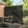 ML-Design Metall-Sichtschutz Milano 120x180 cm aus Stahl Produktbild-Vorschau 8