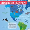Kinder Lernposter Weltkarte - Größe: A1 - 841 x 594 mm Produktbild-Vorschau 6