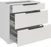 Unterschrank LUNARA – Breite 80 cm, weiß Produktbild-Vorschau 2