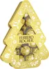 A Christmas tree-shaped tin of Ferrero Rocher chocolates. Produktbild-Vorschau