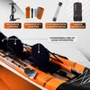 SKINHAWK 3ER EXCLUSIV KAJAK KAUFEN 480 x 96 CM ORANGE – Set Produktbild-Vorschau 3