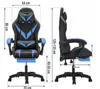 Fotel gamingowy LAZYhome dla gracza kubełkowy krzesło Podgląd zdjęcia produktu 2