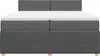 vidaXL Boxspringbett mit Matratze Dunkelgrau 200x200 cm Produktbild-Vorschau 4