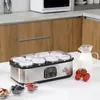 Joghurtbereiter Griechische Joghurtmaschine mit Deckel, 8 Produktbild-Vorschau 2