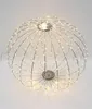 Boule LED "Shine" en métal, argentée, avec env. 384 LED, Voir les images du produit 4