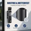 Edelstahl Aschenbecher Säule schwarz Outdoor Produktbild-Vorschau 4