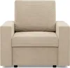 Loungesessel für das Wohnzimmer NEO, Cord - Beige Produktbild-Vorschau 4