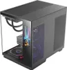 Mars Gaming MCMIRAGE, Midi Tower, PC, Schwarz, ATX, micro Produktbild-Vorschau 3