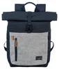 Travelite Městský batoh Basics Roll-up Navy/Grey 35 l Náhled obrázku produktu 4
