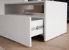 Tavolino da salotto LINO bianco con rotelle e cassetto – un Anteprima dell’immagine prodotto 7