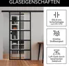 Loft Glasschiebetür Komplettset Klarglas 935x2058 inkl. Produktbild-Vorschau 5