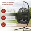 WOLTU Hängesessel mit Gestell bis 150 kg belastbar Produktbild-Vorschau 5