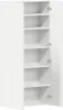 vidaXL Schuhschrank 80 x 35,5 x 180 cm Holzwerkstoff Weiß Produktbild-Vorschau 5